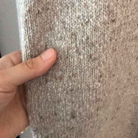 anthropologie off-the-shoulder sweater dress - Picture 3 of 4